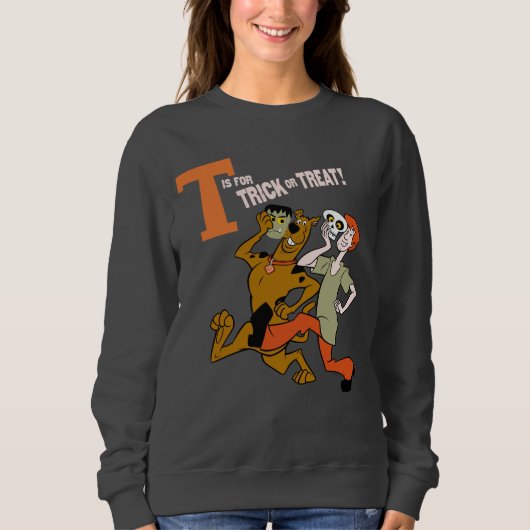 Scooby-Doo | T ist für Trick oder Treat Sweatshirt (Vorderseite)