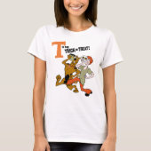 Scooby-Doo | T ist für Trick oder Treat T-Shirt (Vorderseite)