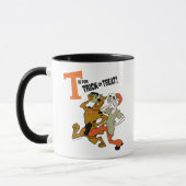 Scooby-Doo | T ist für Trick oder Treat Tasse (Links)