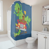 Scooby-Doo T-Rex-Angriff Duschvorhang (Beispiel)
