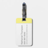 Scooby-Doo T-Rex-Angriff Gepäckanhänger (Rückseite vertikal)