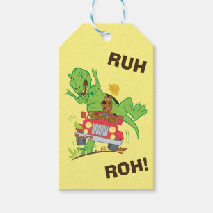 Scooby-Doo T-Rex Angriff Geschenkanhänger