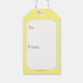 Scooby-Doo T-Rex-Angriff Geschenkanhänger (Rückseite)