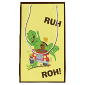 Scooby-Doo T-Rex-Angriff Kleine Geschenktüte (Vorderseite)