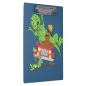 Scooby-Doo T-Rex-Angriff Klemmbrett (Rechts)