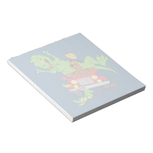 Scooby-Doo T-Rex-Angriff Notizblock (angewinkelt)