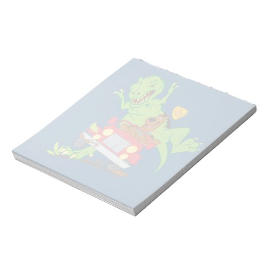 Scooby-Doo T-Rex-Angriff Notizblock (Rotiert)
