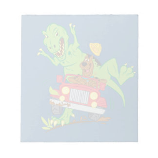 Scooby-Doo T-Rex-Angriff Notizblock