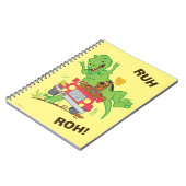 Scooby-Doo T-Rex-Angriff Notizblock (Linke Seite)