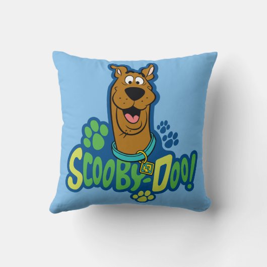 Scooby-Doo Tatzen-Druck-Charakter-Abzeichen Kissen (Rückseite)