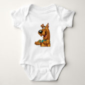 Scooby-Doo Tatzen oben Baby Strampler (Vorderseite)