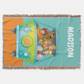 Scooby Doo & The Gang Mystery Machine Airbrush Decke (Vorderseite)