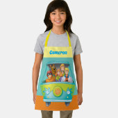 Scooby Doo & The Gang Mystery Machine Airbrush Schürze (Insitu)