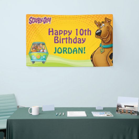 Scooby-Doo & The Gang Mystery Machine Banner (Messeveranstaltung)