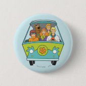 Scooby-Doo & The Gang Mystery Machine Button (Vorderseite)