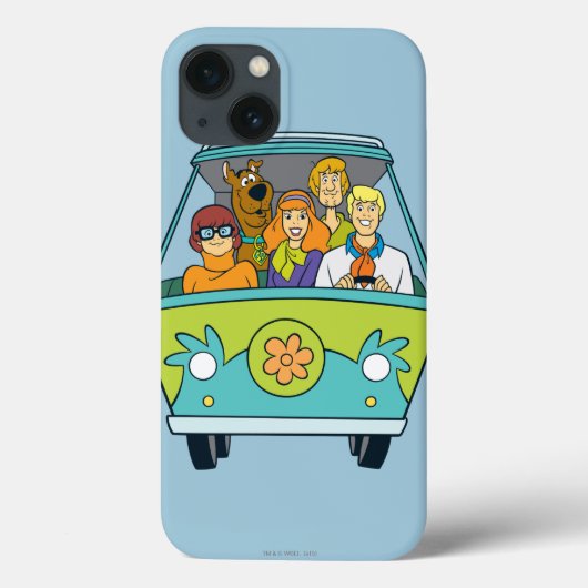 Scooby-Doo & The Gang Mystery Machine Case-Mate iPhone Hülle (Rückseite)