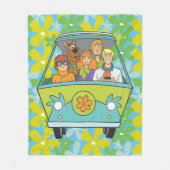 Scooby-Doo & The Gang Mystery Machine Fleecedecke (Vorderseite)