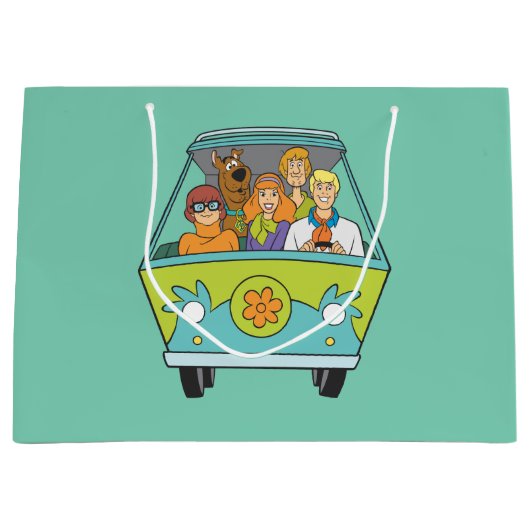 Scooby-Doo & The Gang Mystery Machine Große Geschenktüte (Vorderseite)