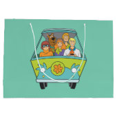 Scooby-Doo & The Gang Mystery Machine Große Geschenktüte (Rückseite)