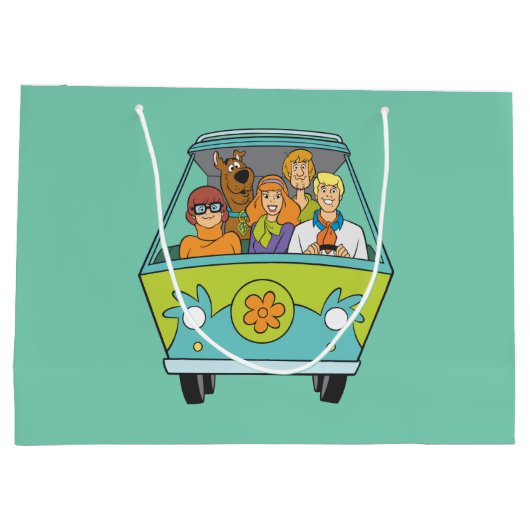 Scooby-Doo & The Gang Mystery Machine Große Geschenktüte (Rückseite)