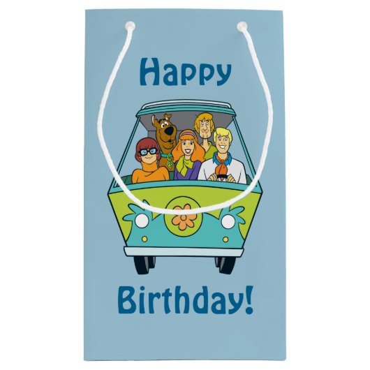 Scooby-Doo & The Gang Mystery Machine Kleine Geschenktüte (Rückseite)