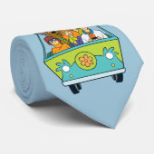 Scooby-Doo & The Gang Mystery Machine Krawatte (Gerollt)