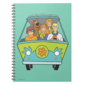Scooby-Doo & The Gang Mystery Machine Notizblock (Vorderseite)