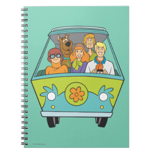 Scooby-Doo & The Gang Mystery Machine Notizblock