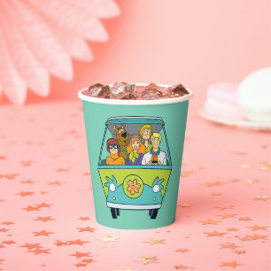 Scooby-Doo & The Gang Mystery Machine Pappbecher