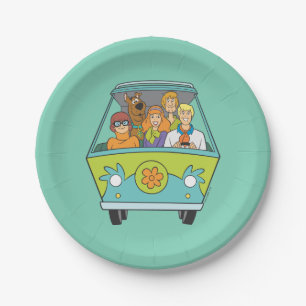 Scooby-Doo & The Gang Mystery Machine Pappteller