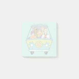 Scooby-Doo & The Gang Mystery Machine Post-it Klebezettel