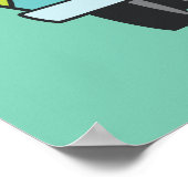 Scooby-Doo & The Gang Mystery Machine Poster (Ecke)