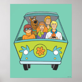 Scooby-Doo & The Gang Mystery Machine Poster