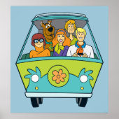 Scooby-Doo & The Gang Mystery Machine Poster (Vorne)