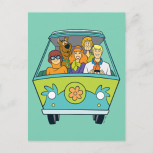 Scooby-Doo & The Gang Mystery Machine Postkarte