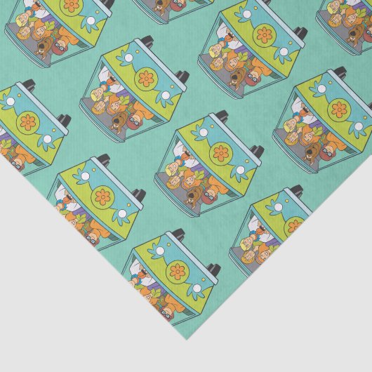 Scooby-Doo & The Gang Mystery Machine Seidenpapier (Ausschnitt)