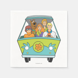 Scooby-Doo & The Gang Mystery Machine Serviette