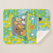 Scooby-Doo & The Gang Mystery Machine Sherpadecke (Vorderseite (Horizontal))