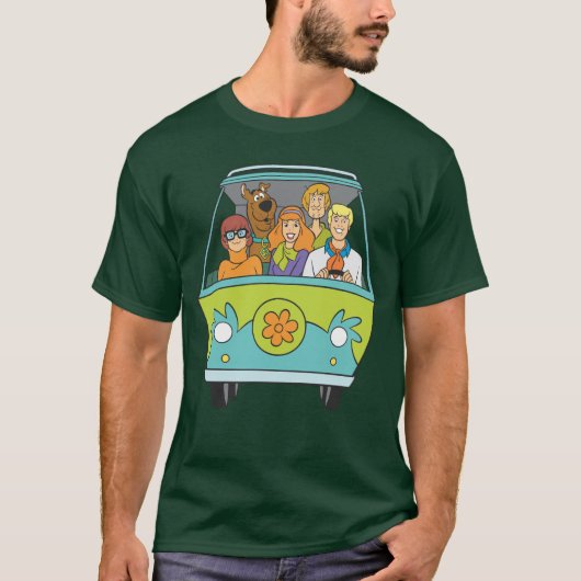 Scooby-Doo & The Gang Mystery Machine T-Shirt (Vorderseite)