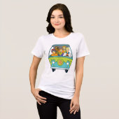 Scooby-Doo & The Gang Mystery Machine Tri-Blend Shirt (Vorderseite voll)