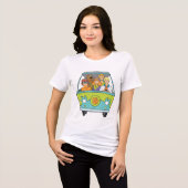 Scooby-Doo & The Gang Mystery Machine Tri-Blend Shirt (Vorderseite voll)