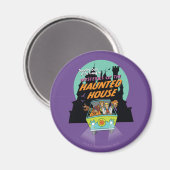 Scooby-Doo "The Haunted House Mysterien" Magnet (Vorderseite/Rückseite)