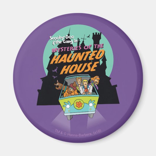 Scooby-Doo "The Haunted House Mysterien" Magnet (Vorne)