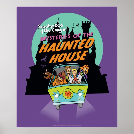 Scooby-Doo "The Haunted House Mysterien" Poster (Vorne)