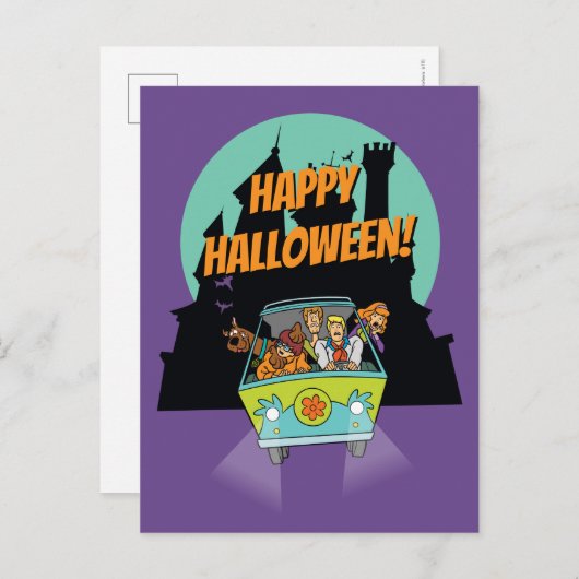 Scooby-Doo "The Haunted House Mysterien" Postkarte (Vorne/Hinten)