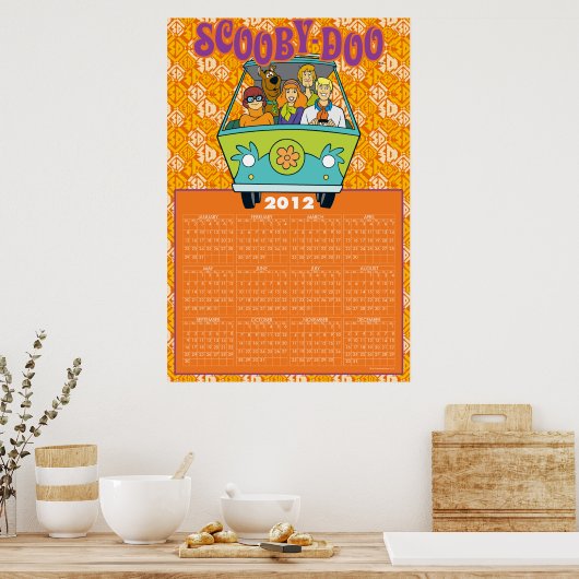 Scooby-Doo The Mystery Machine 2012 Kalender Poster (Küche)