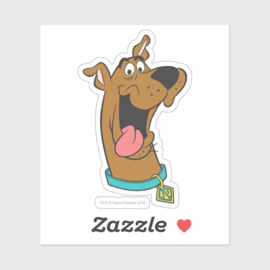 Scooby-Doo Tongue Out Aufkleber (Blatt)
