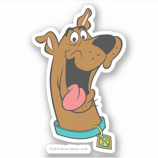 Scooby-Doo Tongue Out Aufkleber (Vorderseite)