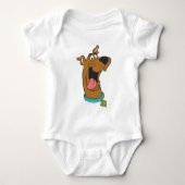Scooby-Doo Tongue Out Baby Strampler (Vorderseite)