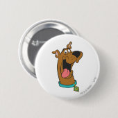 Scooby-Doo Tongue Out Button (Vorne & Hinten)
